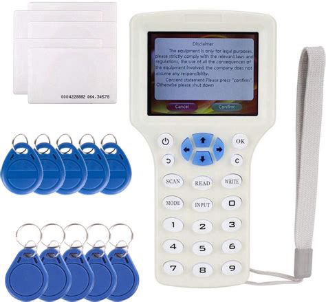 handheld rfid id card copier copy machine|rfid copier duplicator.